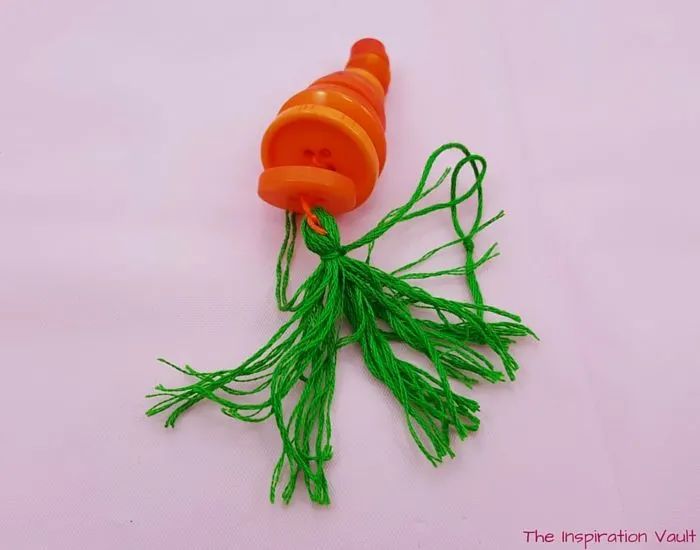 Carrot Easter Ornament