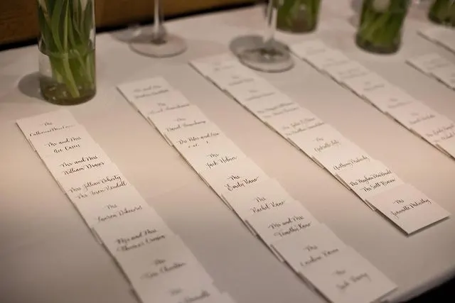 Calligraphy Place Cards