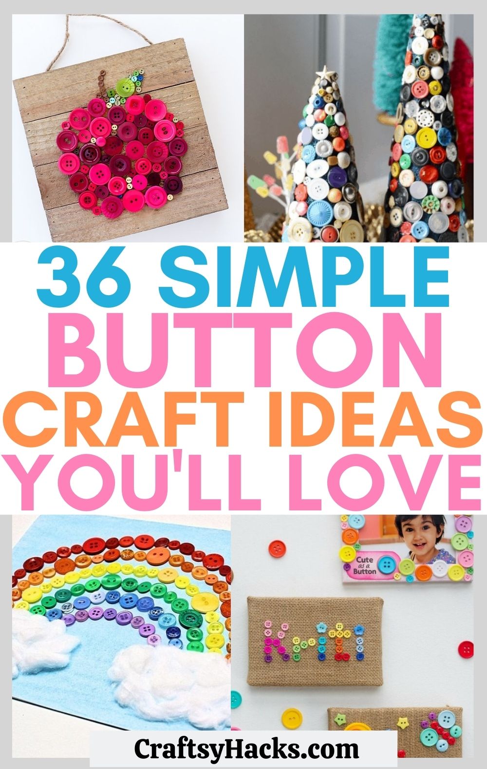 button crafts