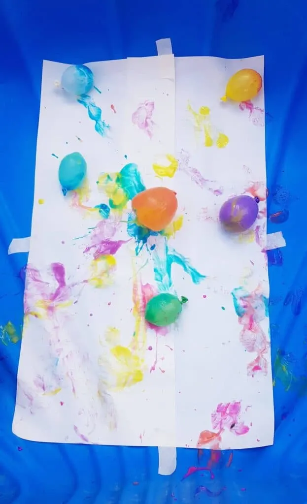 Water Balloon Painting