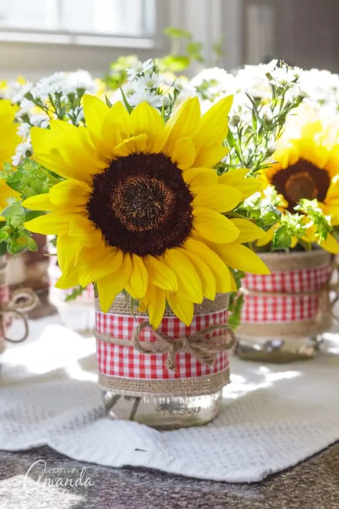 Sunflower Centerpiece