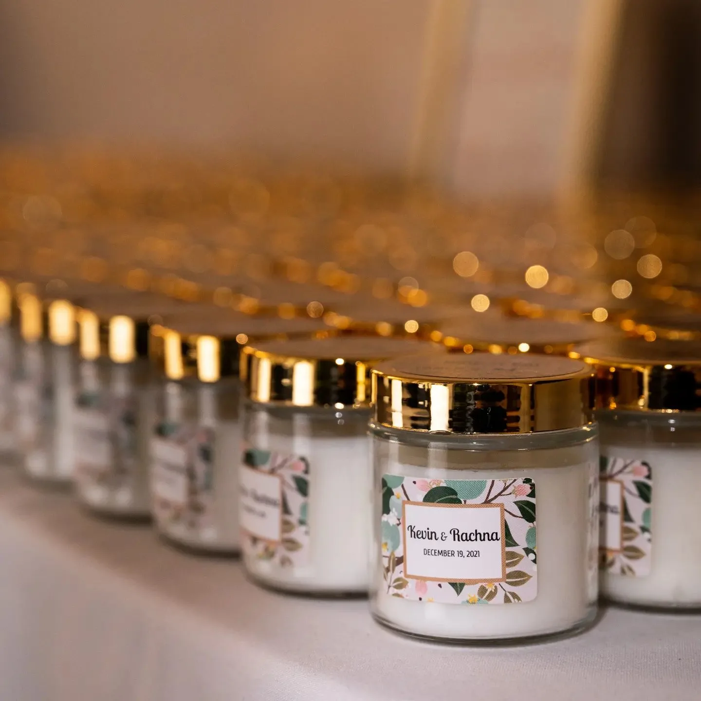Scented Candle Wedding Favors