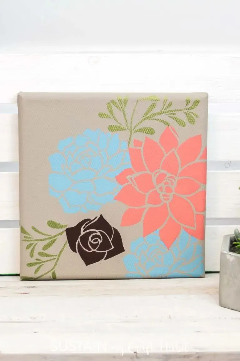 Canvas Stencil Art