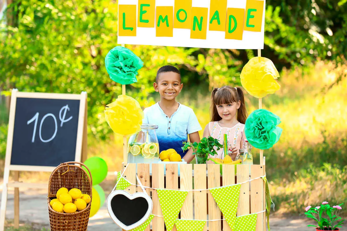 Set up a Lemonade Stand