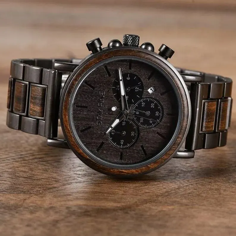 personalized Wood Watch