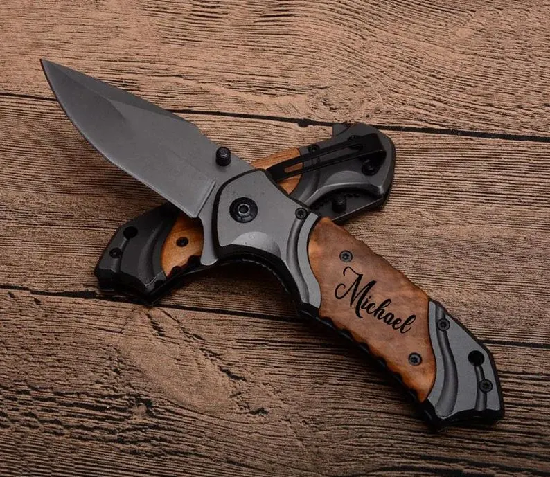 Engraved Pocket Knife