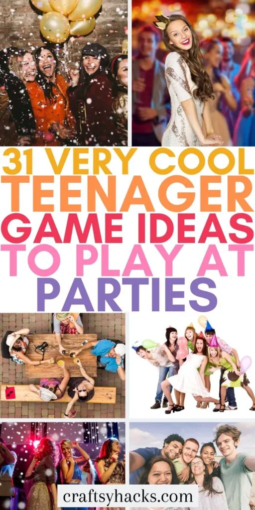 31 teen party games