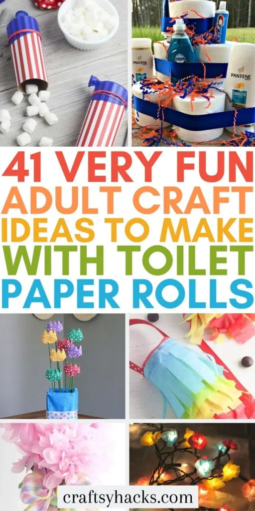 toilet paper roll crafts for adults