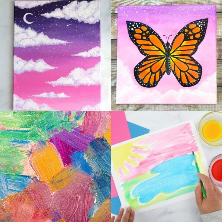 Cute easy deals paintings for beginners