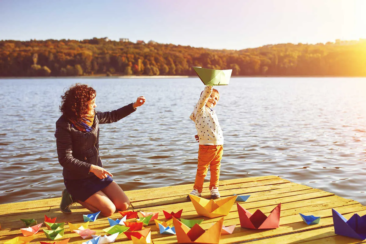 Paper Boat Race