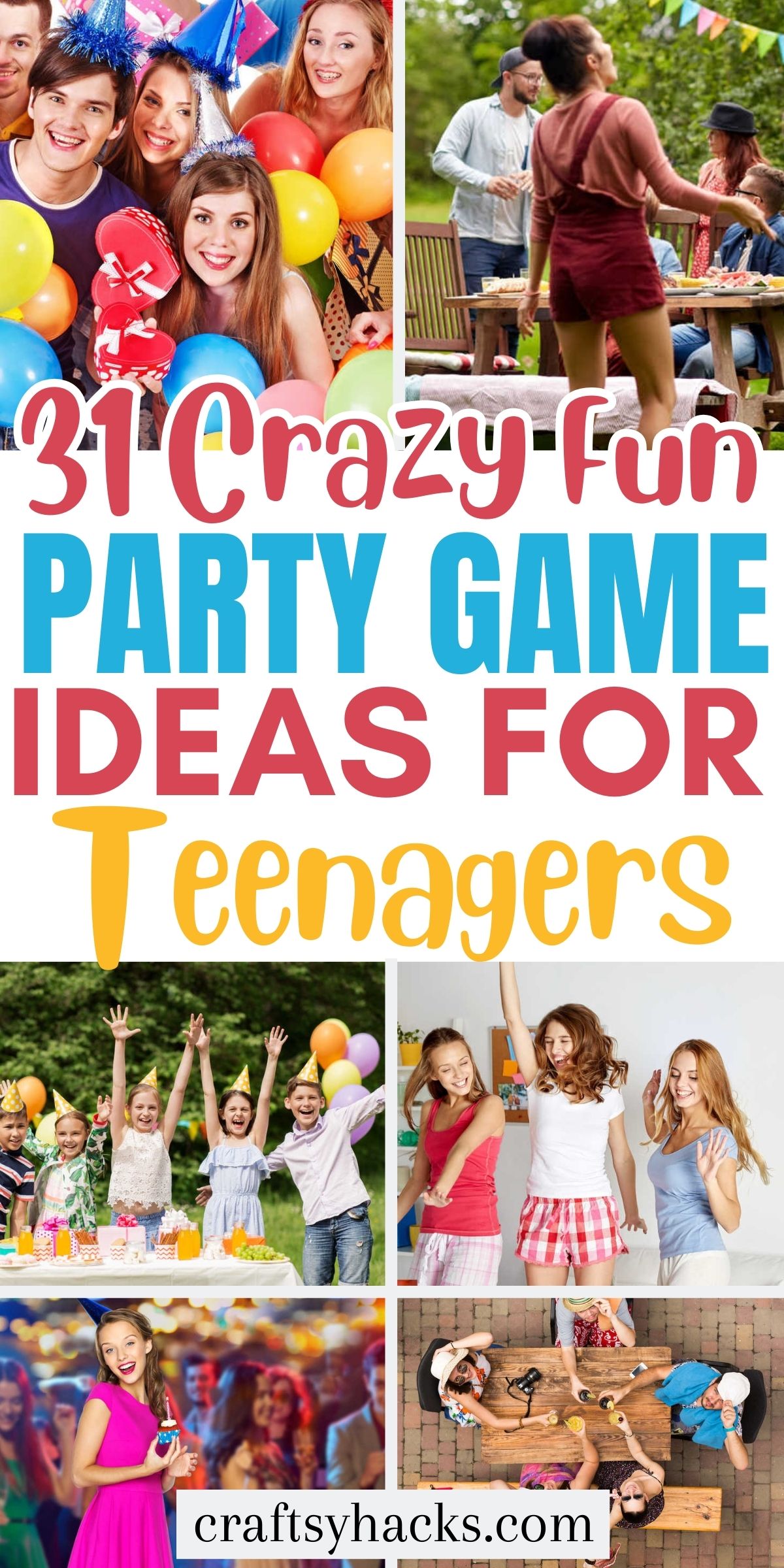 party games for teens