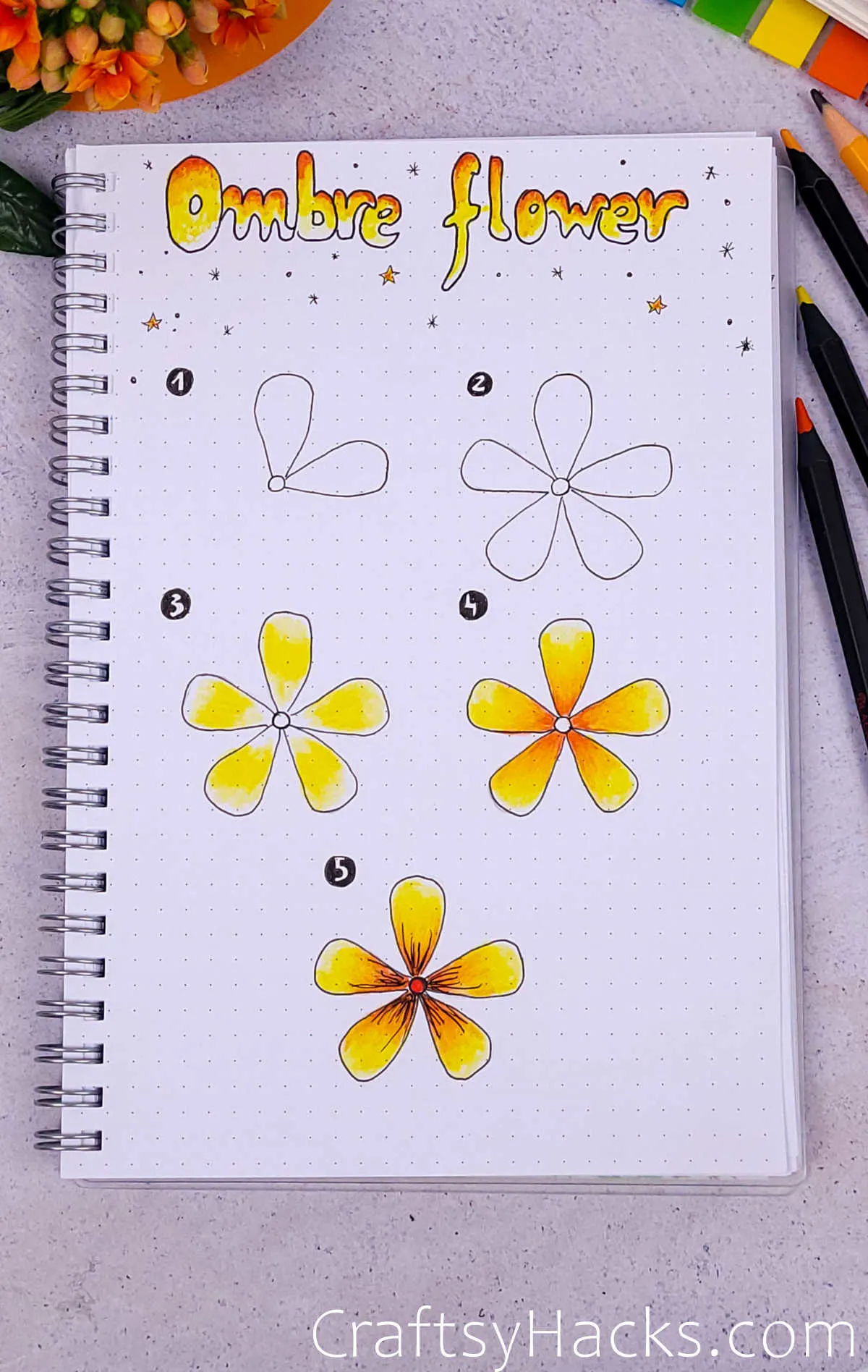 Flowers, drawing with simple pencil and coal on old white paper Stock  Illustration by ©allween #46151265