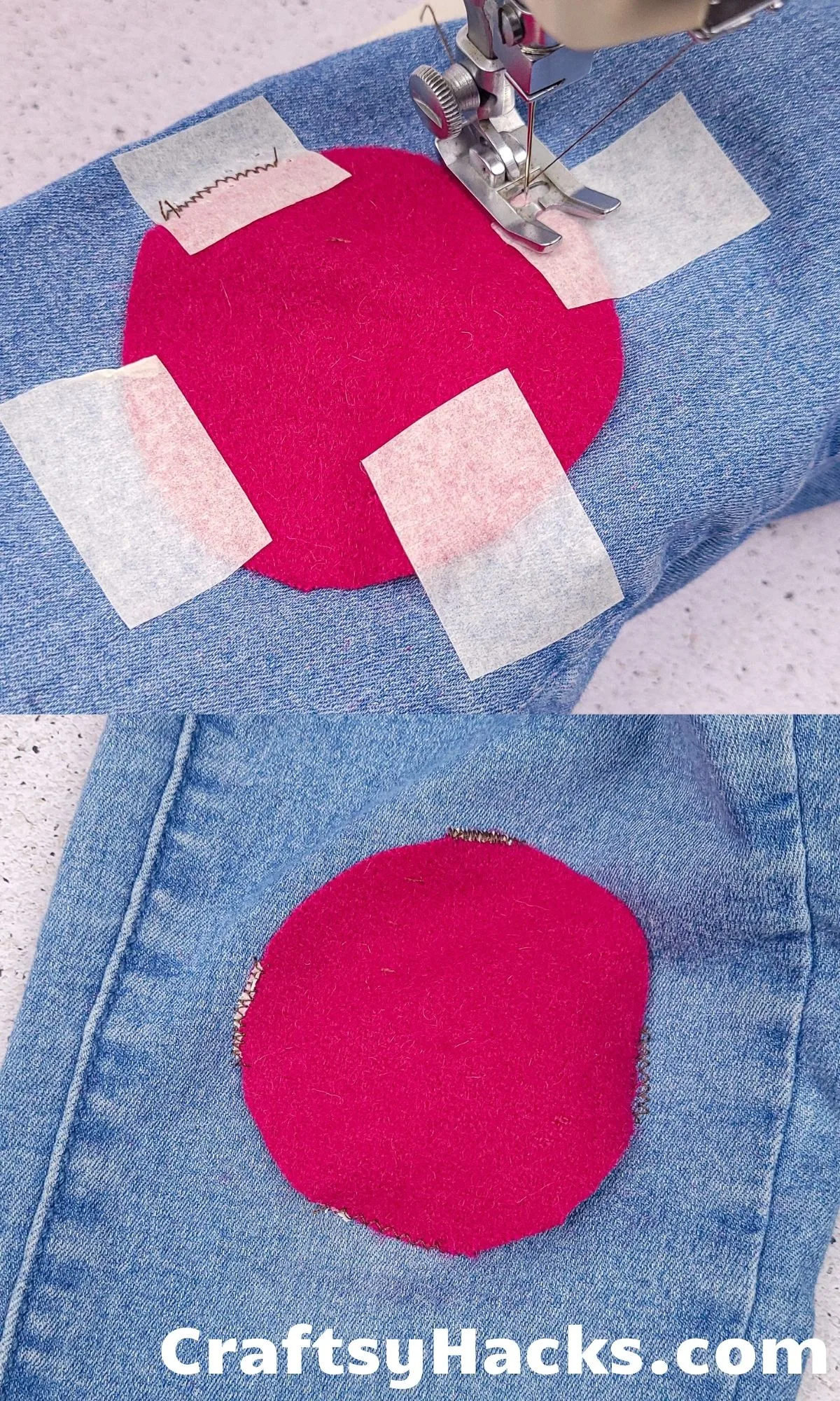 Patch Big Holes in Your Clothes