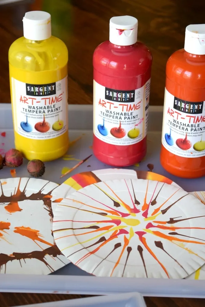 Salad Spinner Paint Art