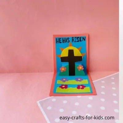 He has Risen Pop Up Craft