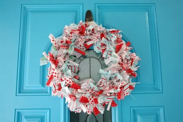 Rag Wreath