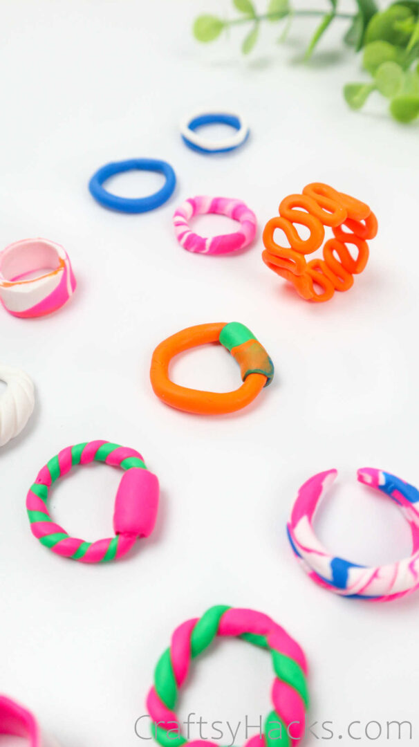 How to Make Clay Rings (Step-by-Step) - Craftsy Hacks