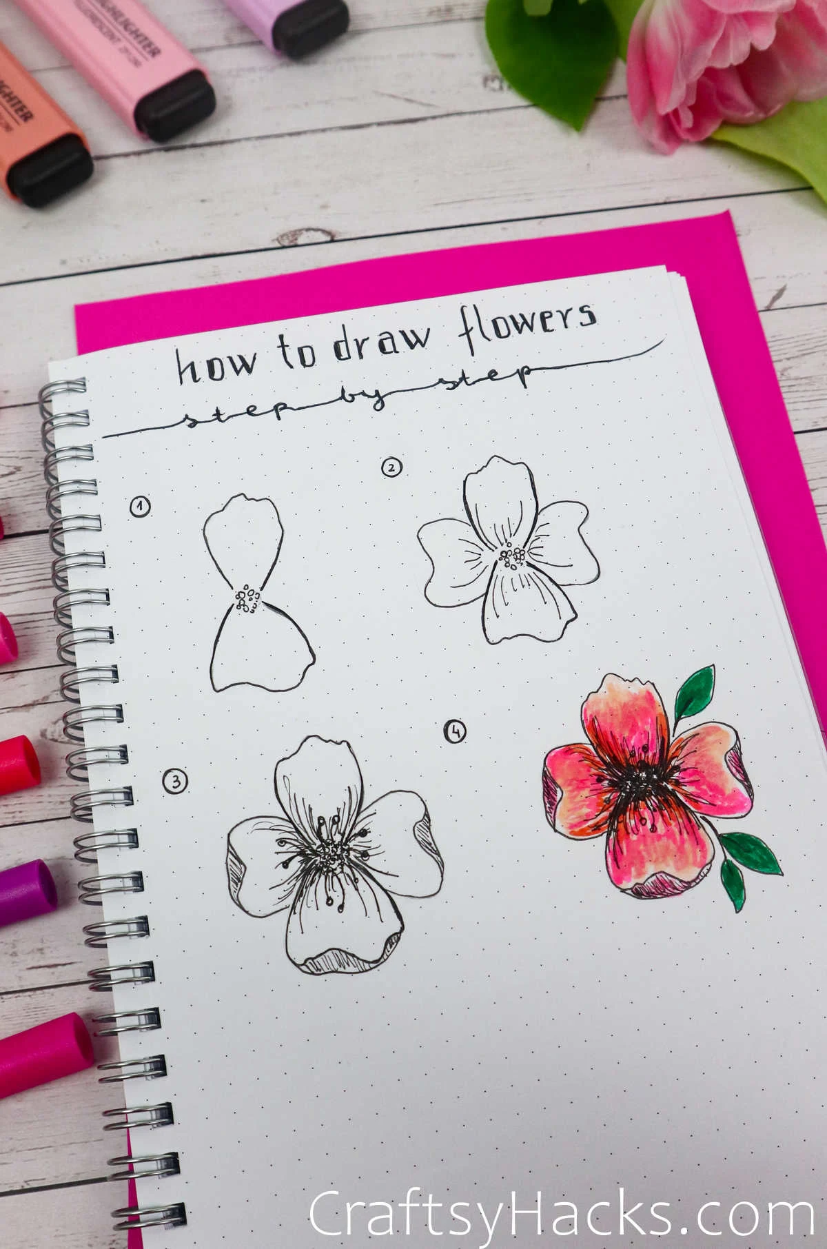 How to Draw Flowers