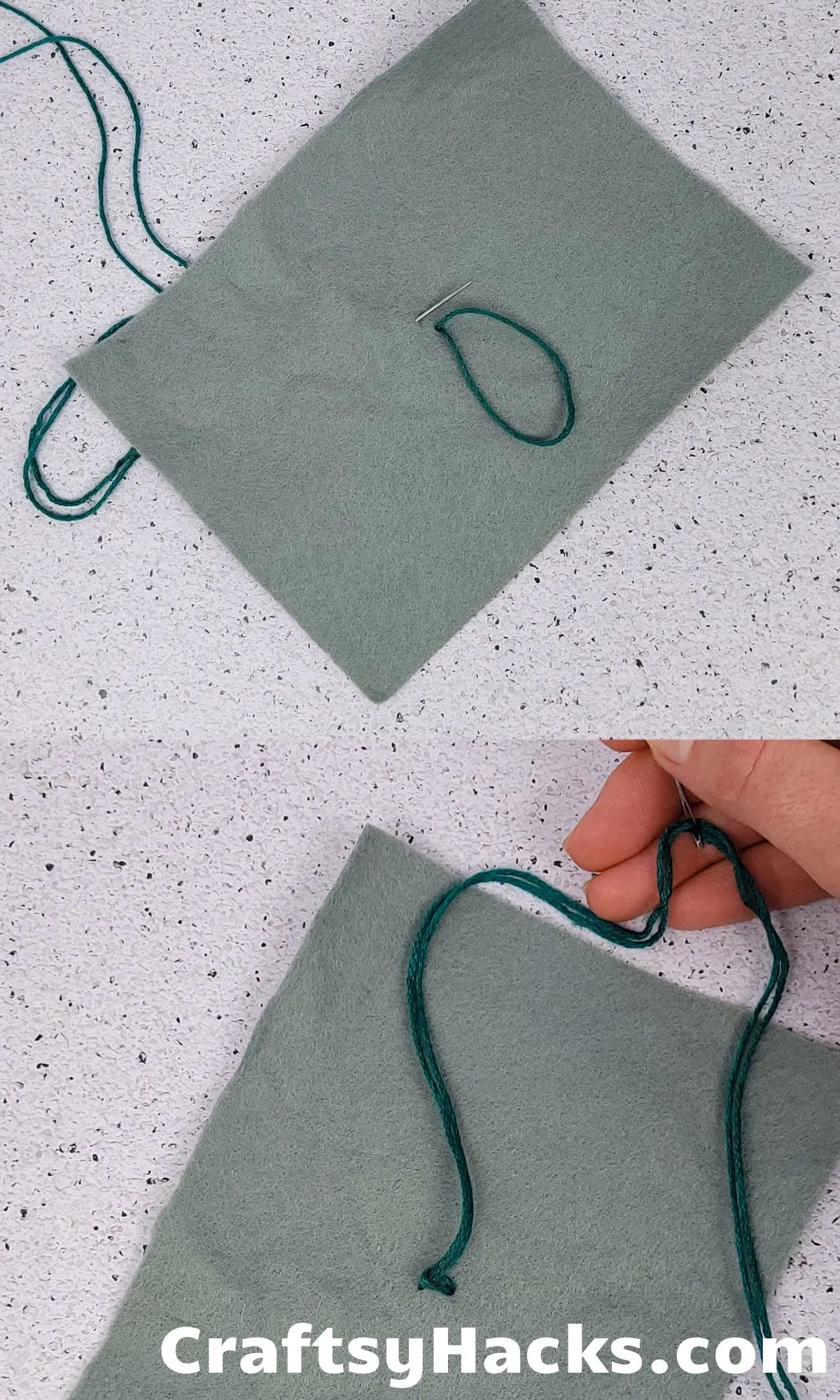 Start Your Sewing Without a Knot