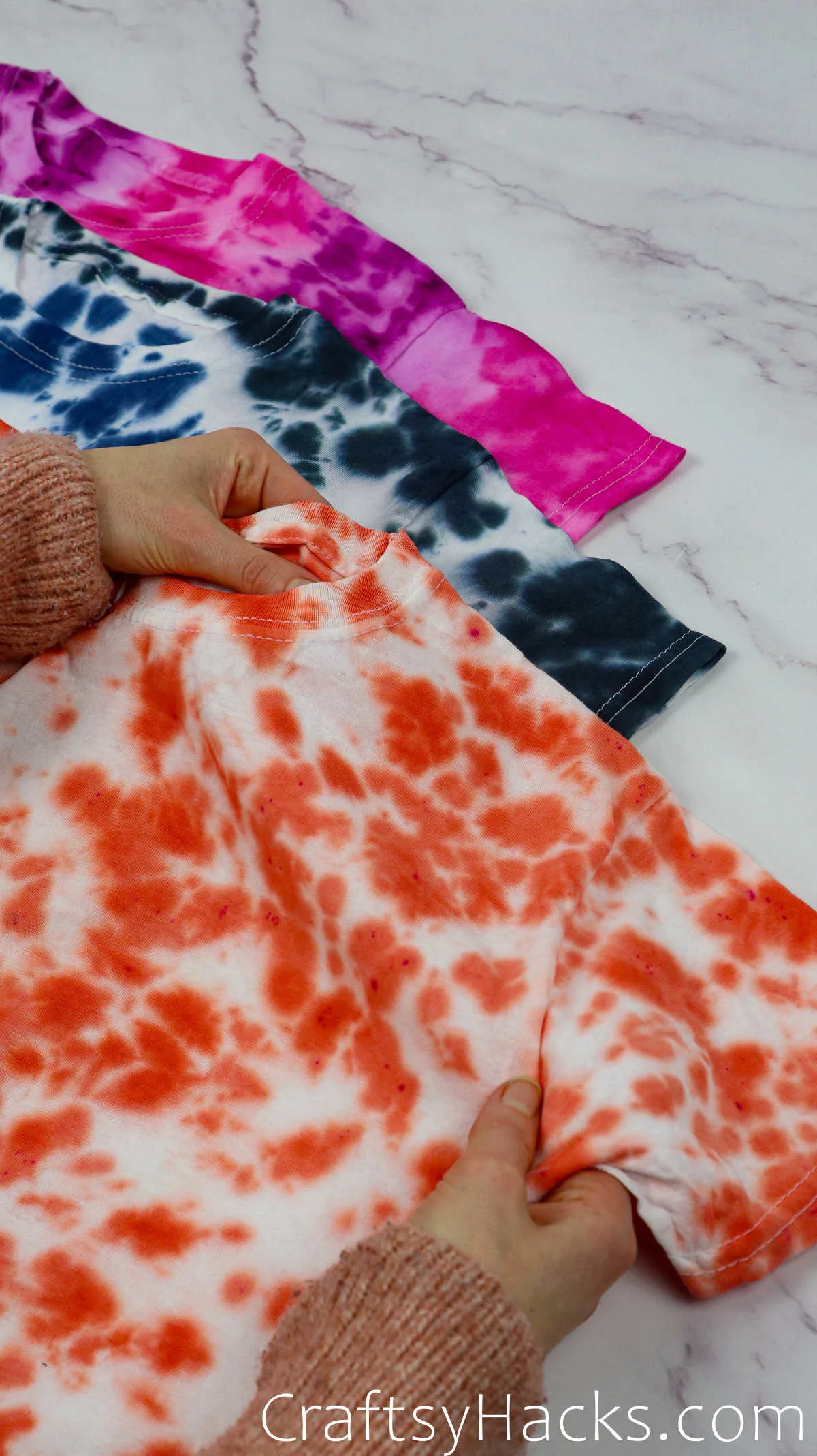 Diy shirt tie online dye