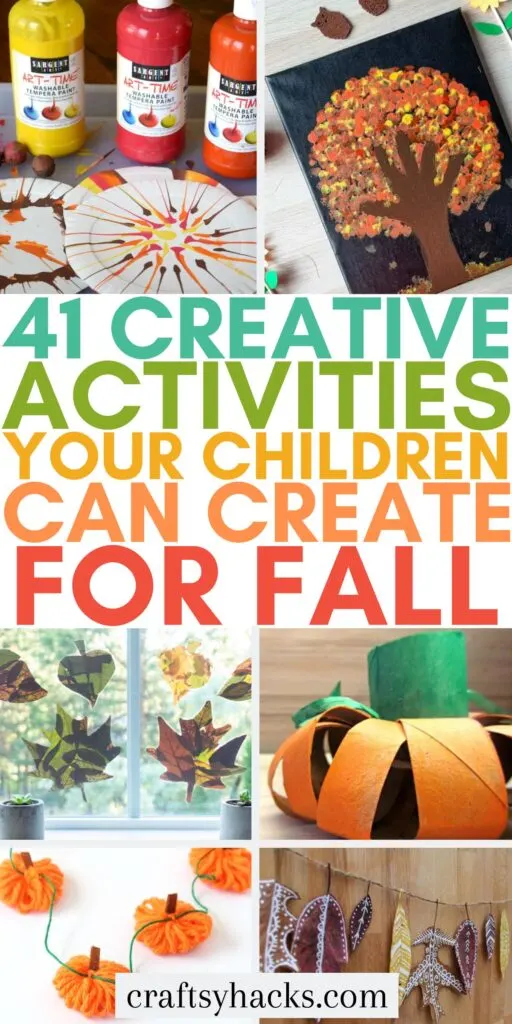 40 Fun Fall Art Activities for Kids - Craftsy Hacks