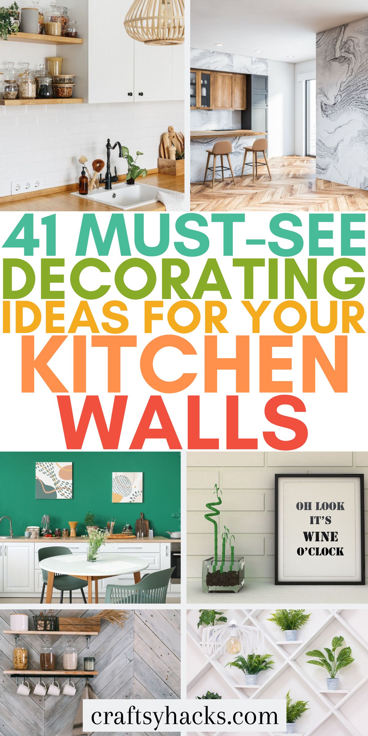 Gorgeous Kitchen Wall Decor Ideas Craftsy Hacks
