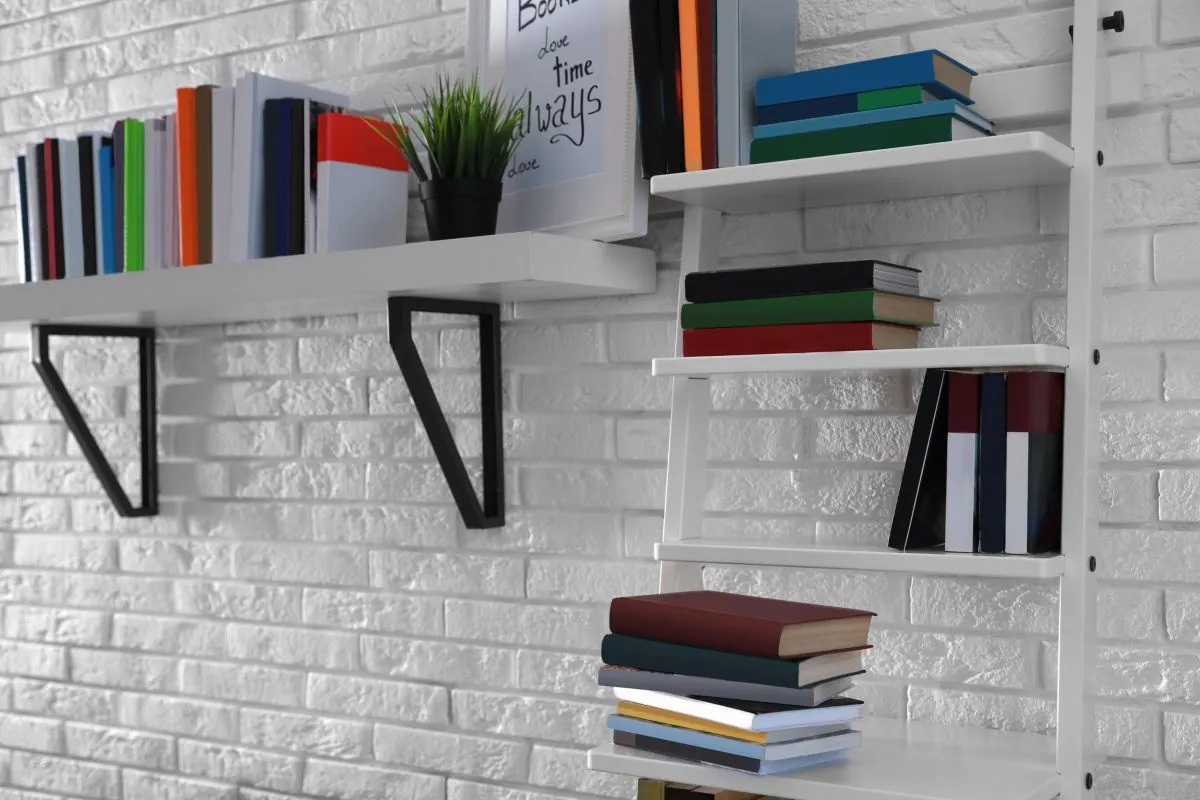 Floating Bookshelves