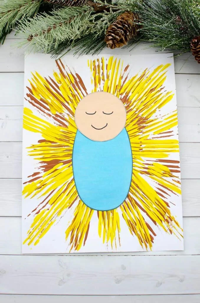 Baby Jesus Christmas Craft