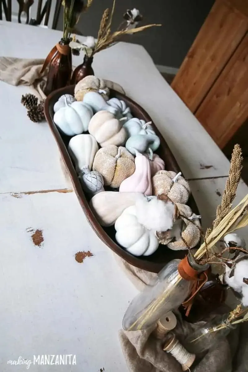 Rustic Fall Tablescape