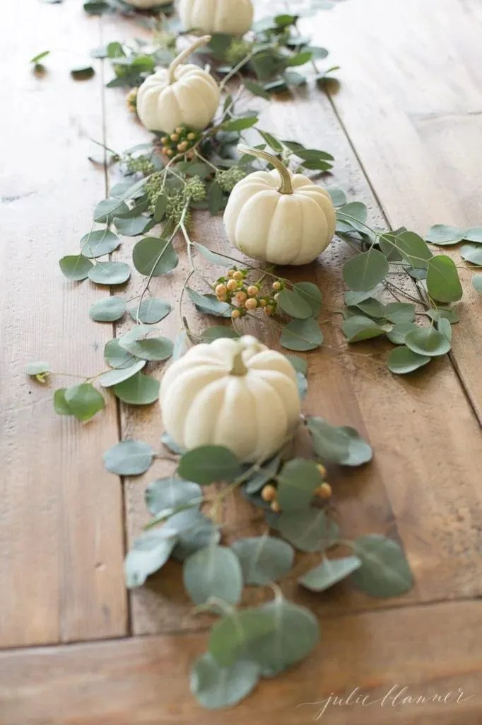 Pumpkin Table Runner