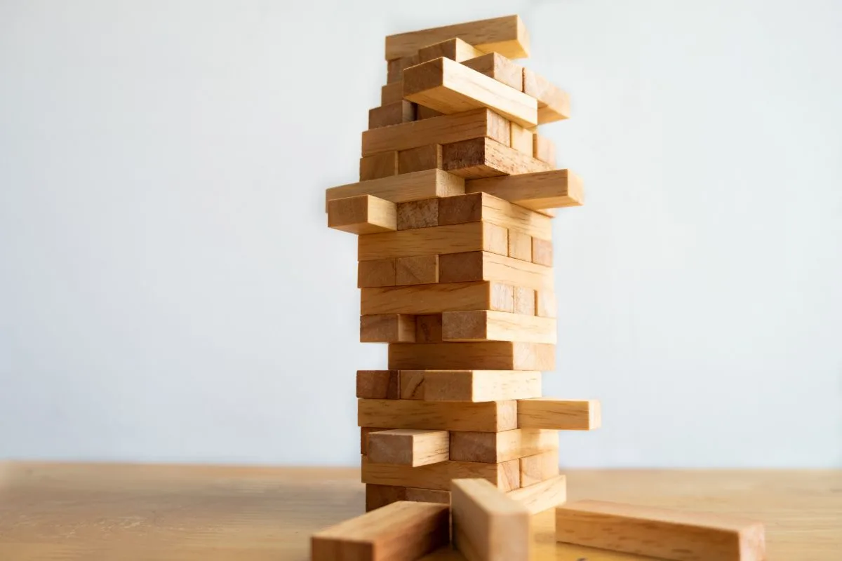 Oversized Jenga