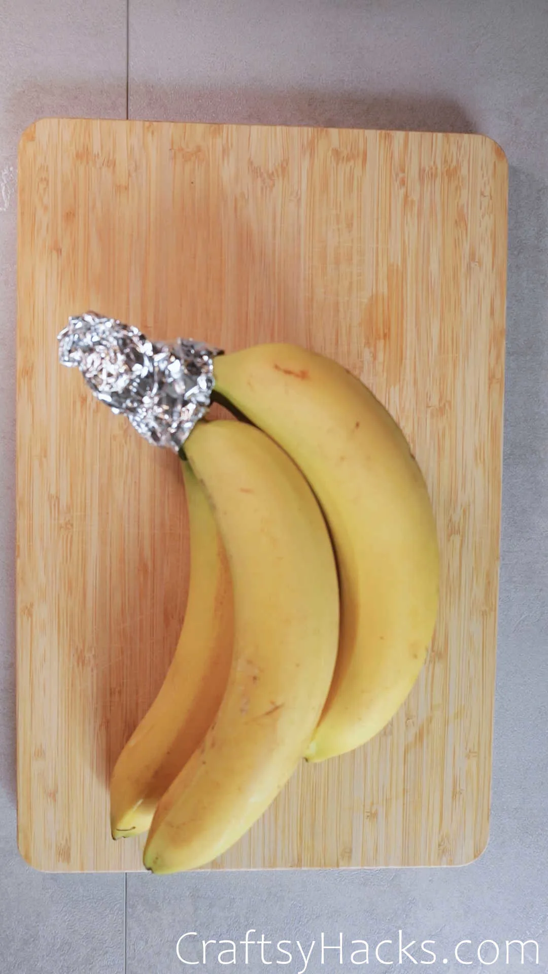 Keep Bananas from Ripening Too Soon