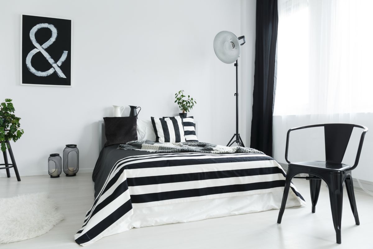 Black and White accents