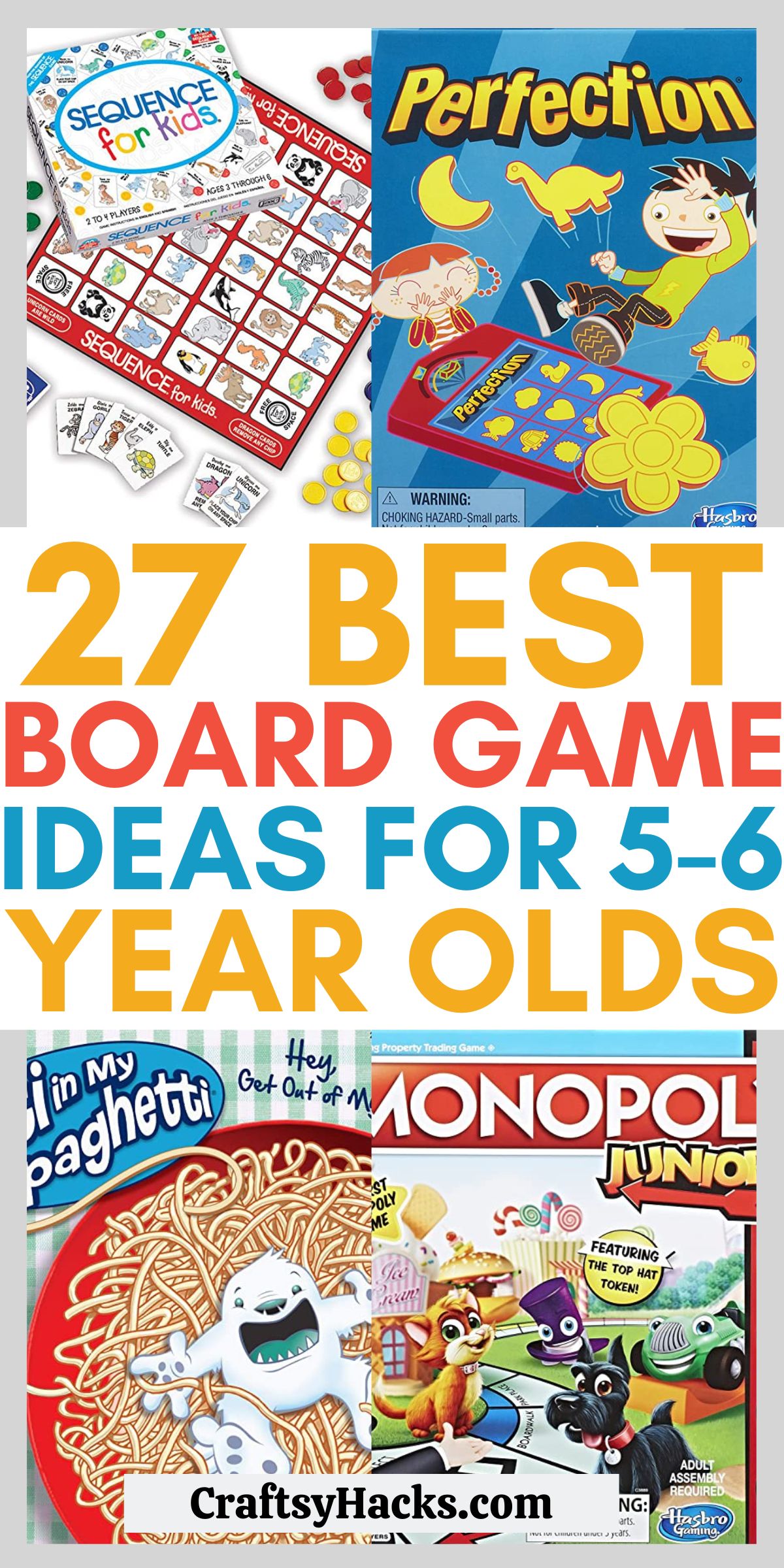 board games for 5-6 year olds