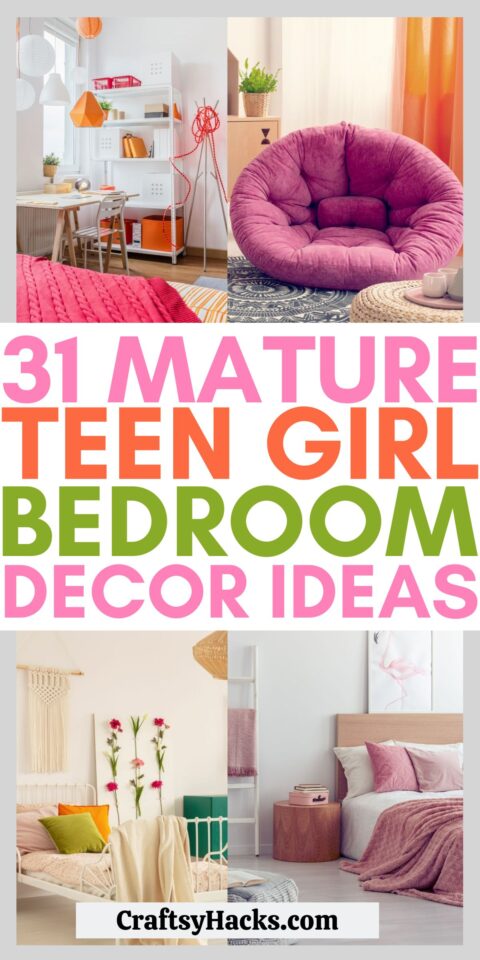 31 Mature Teenage Girl Bedroom Ideas - Craftsy Hacks