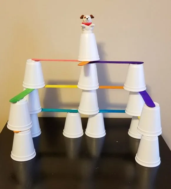 Stacking Cups STEM Challenge