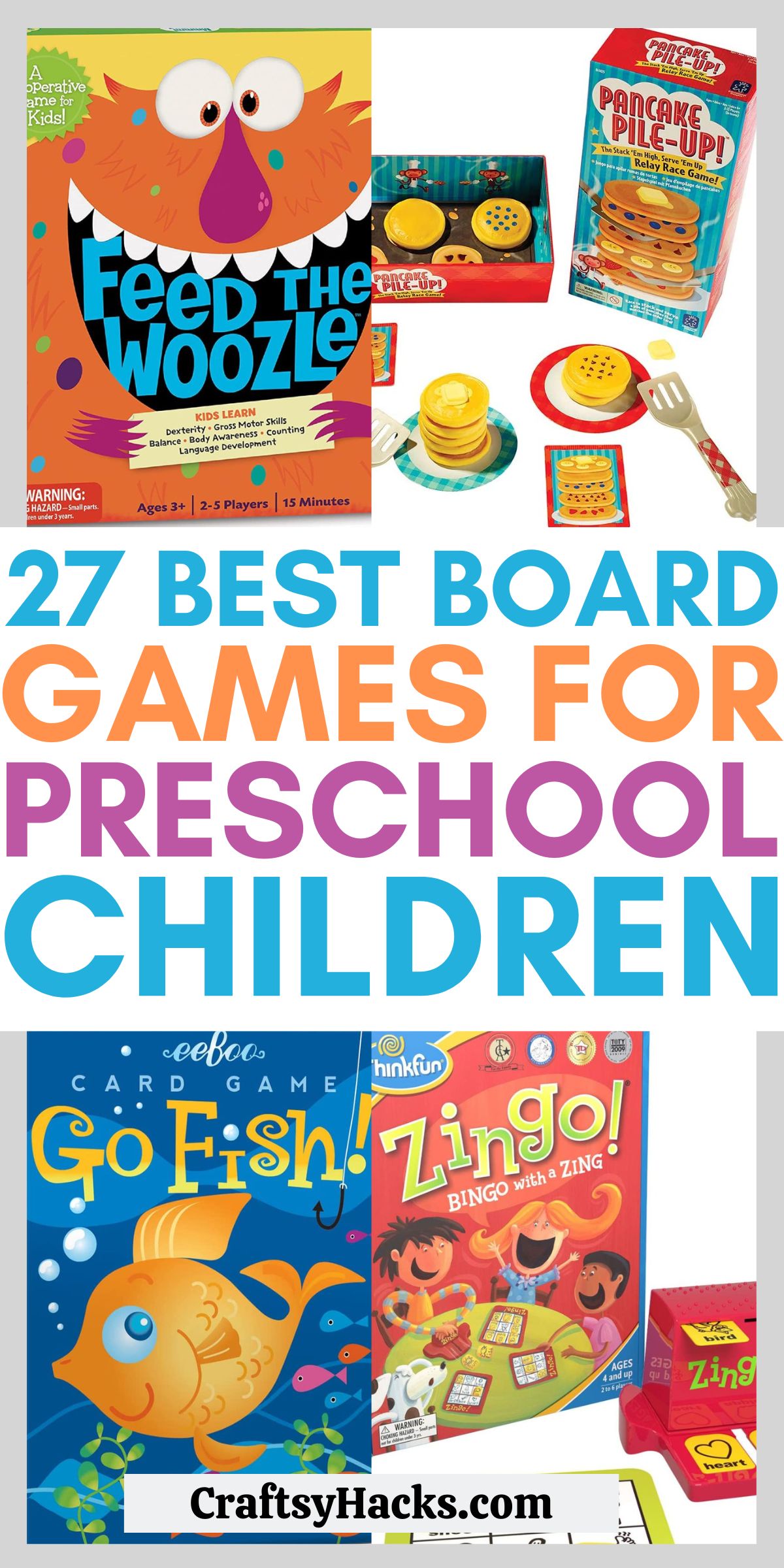 board games for preschoolers