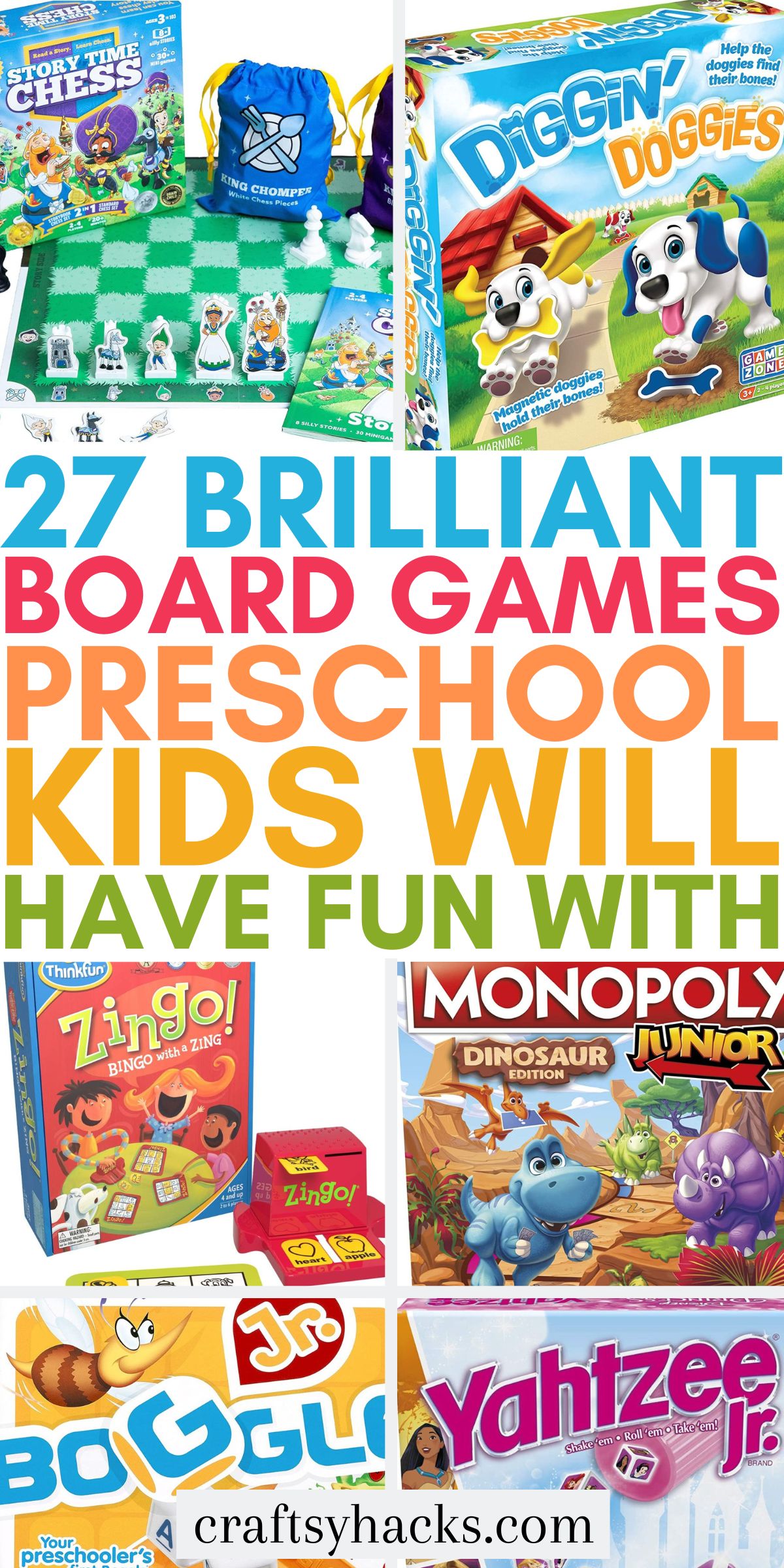 board games for preschoolers