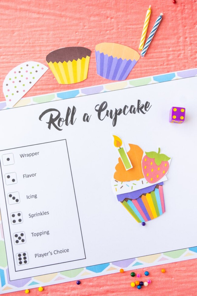 Roll a Cupcake