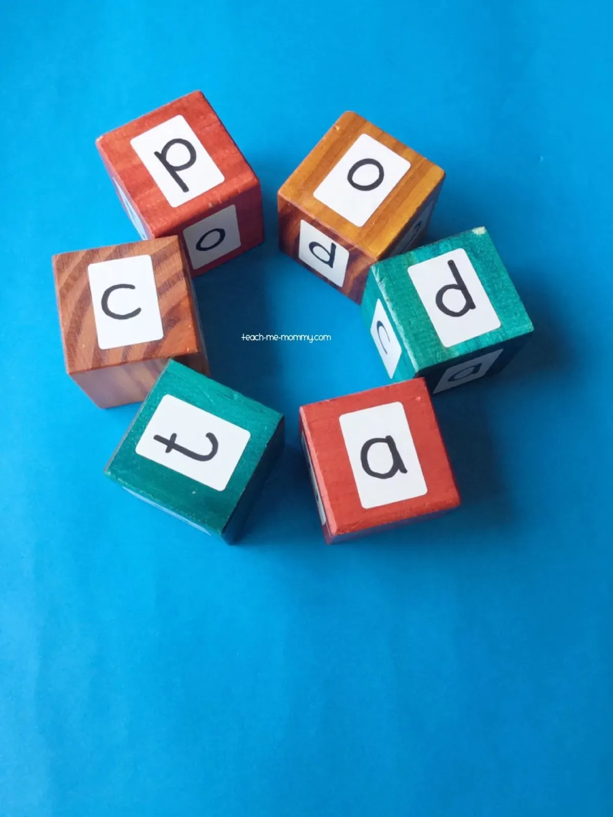 Word Build with Blocks