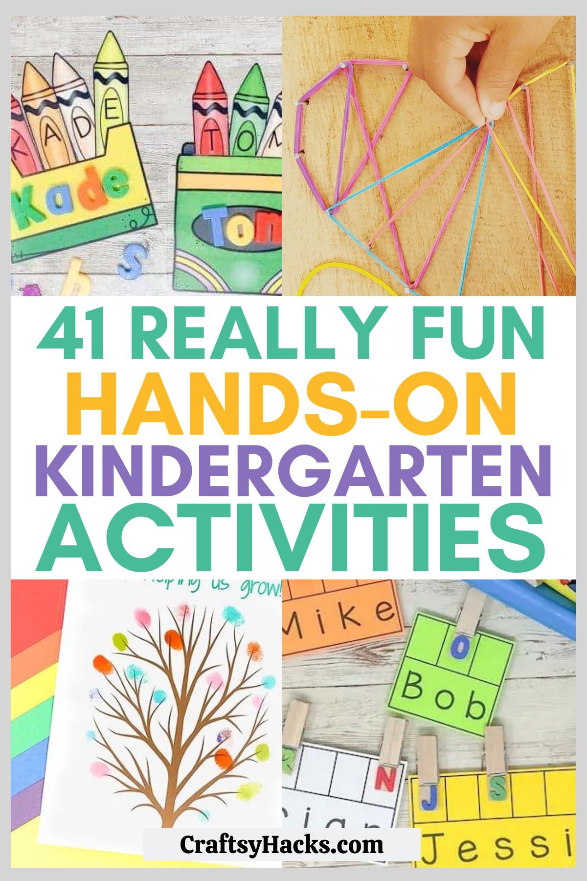 hands on kindergarten activities