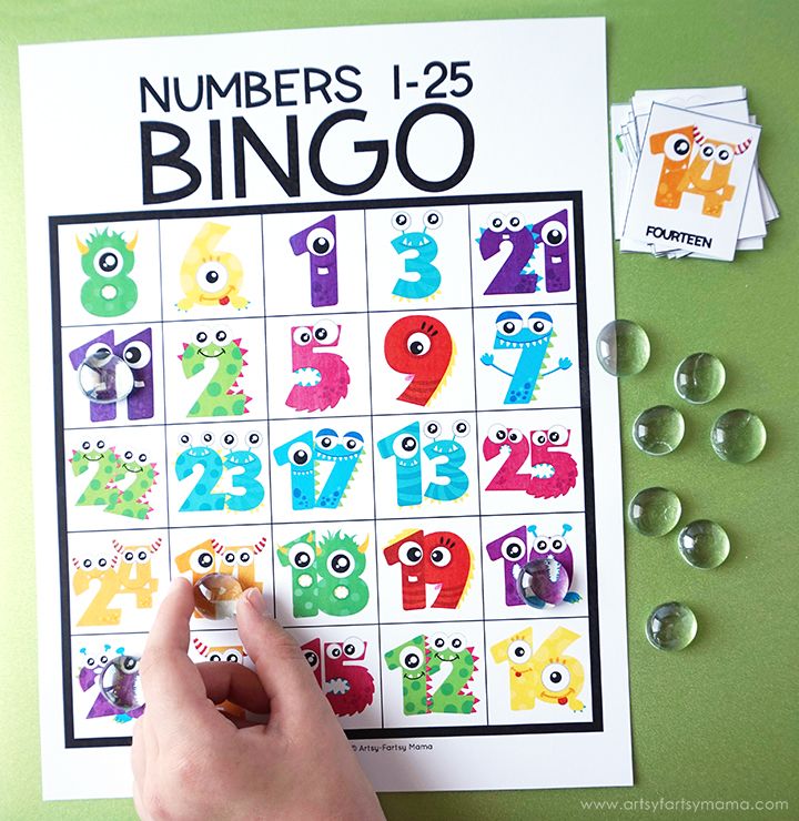  Numbers Bingo