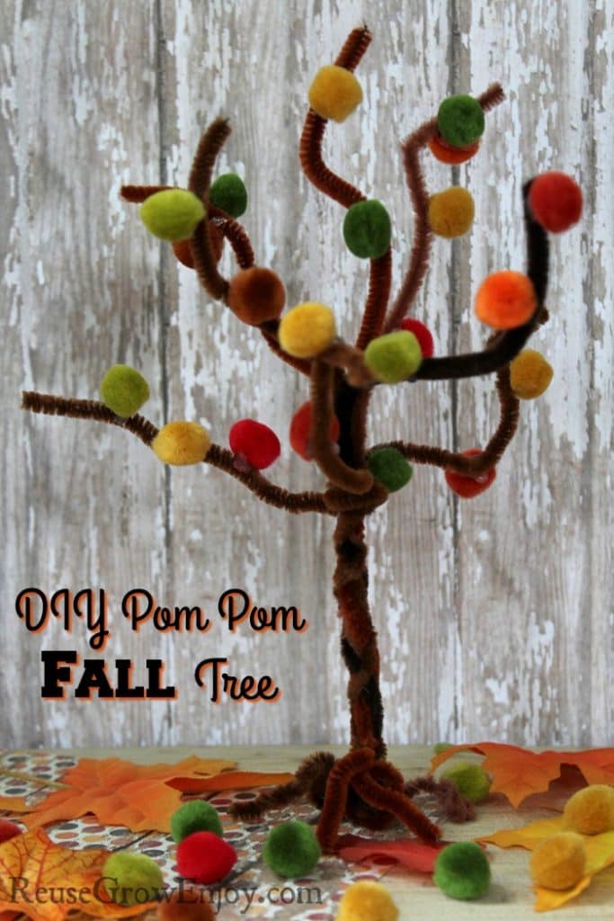 Pom Pom Fall Tree