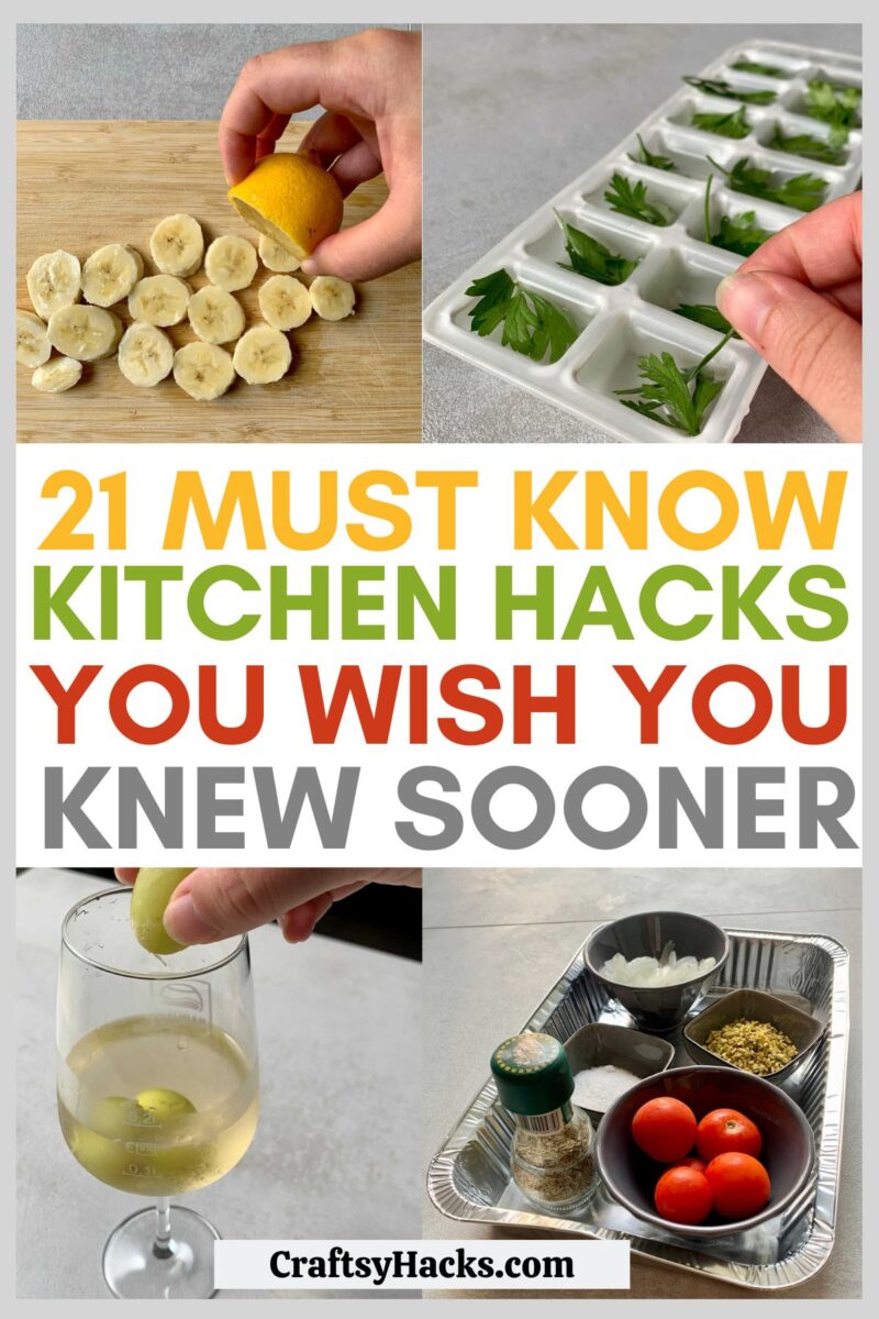 21 Best Kitchen Hacks You Wish You Knew Sooner Craftsy Hacks