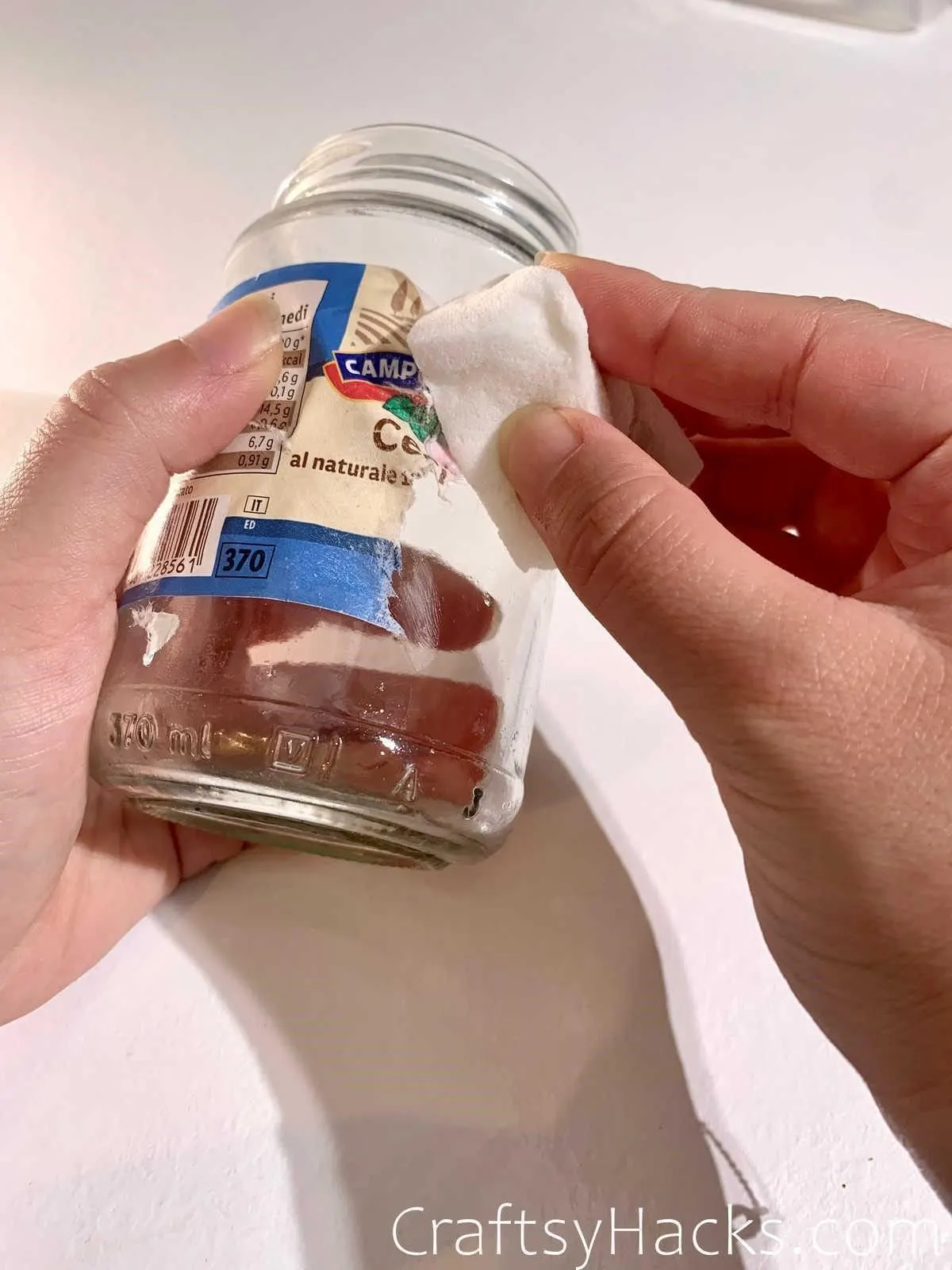 remove labels from jars