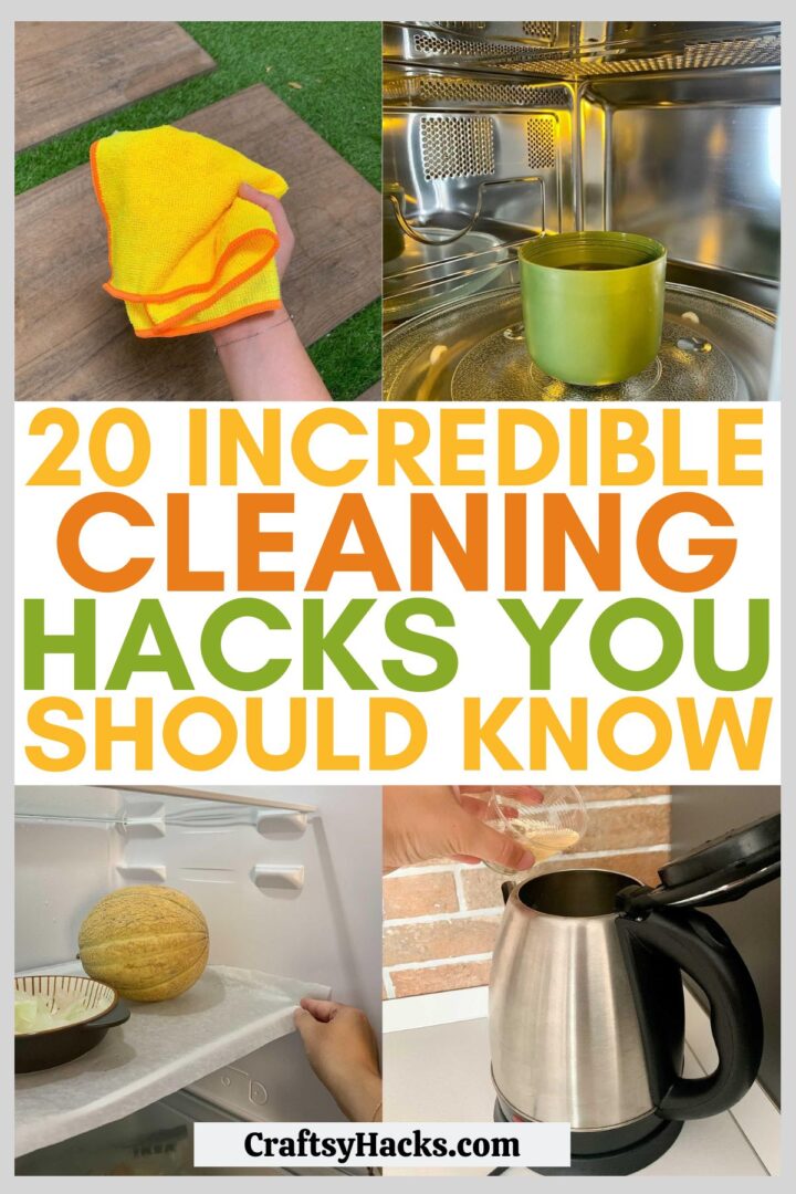 20 Cleaning Hacks That Will Save You a Ton of Time