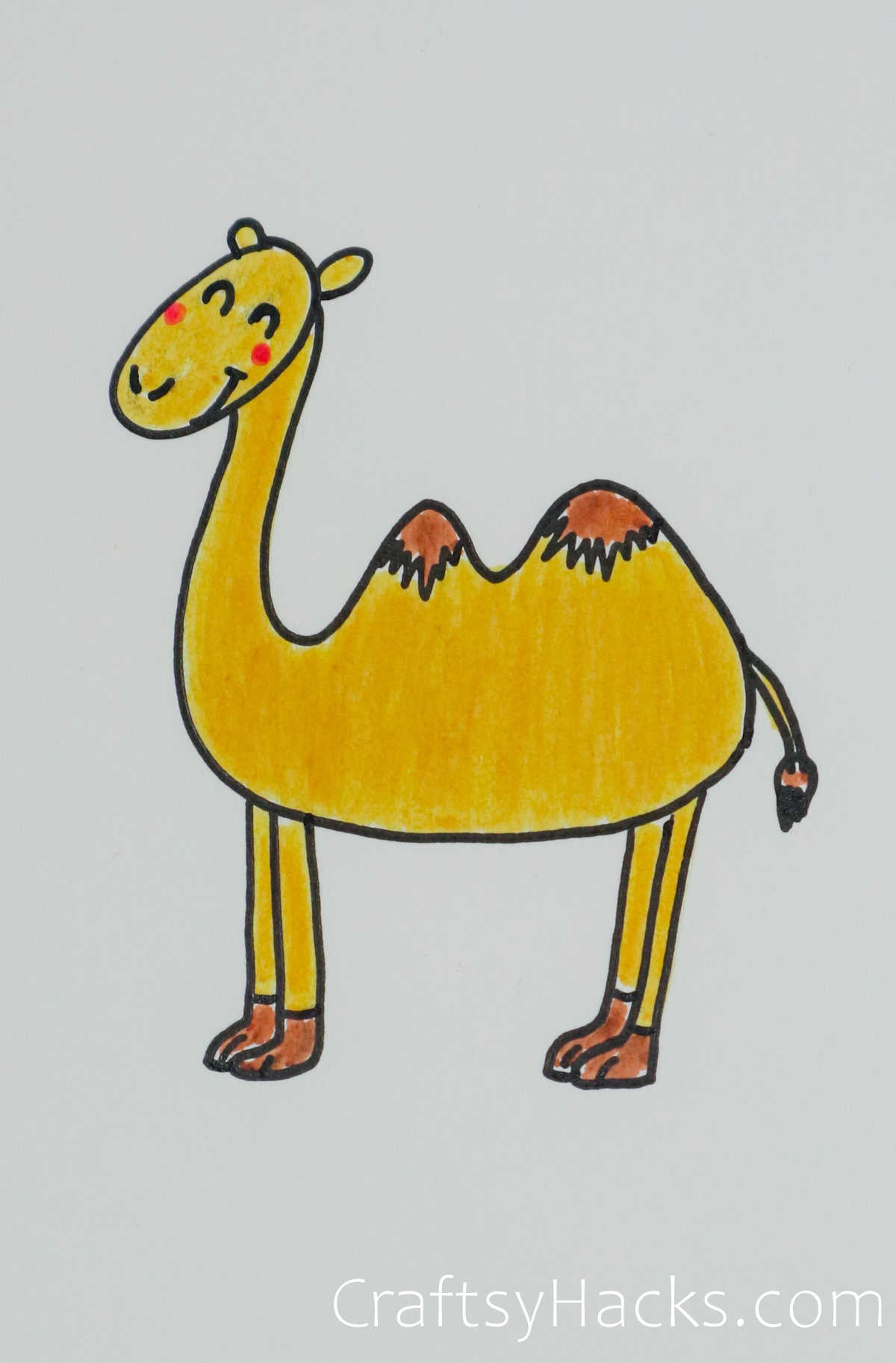 Easy Camel Drawing PNG Transparent Images Free Download | Vector Files |  Pngtree
