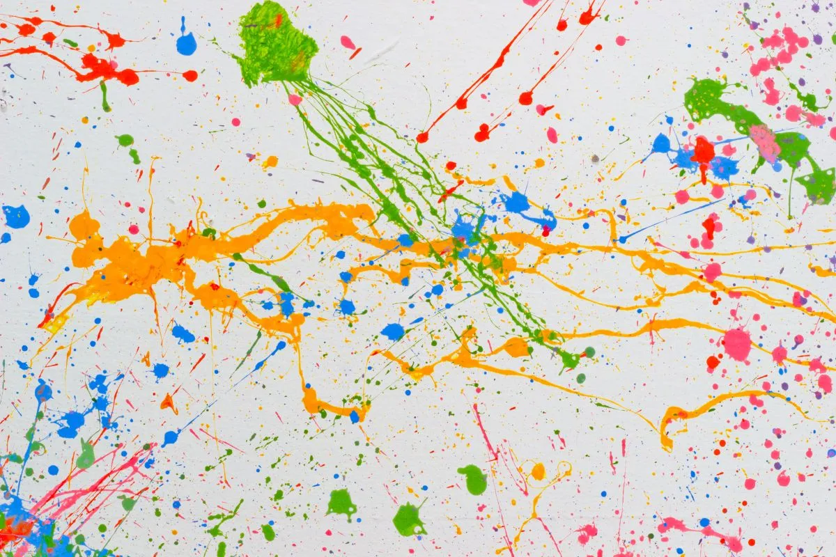 pollock inspired art