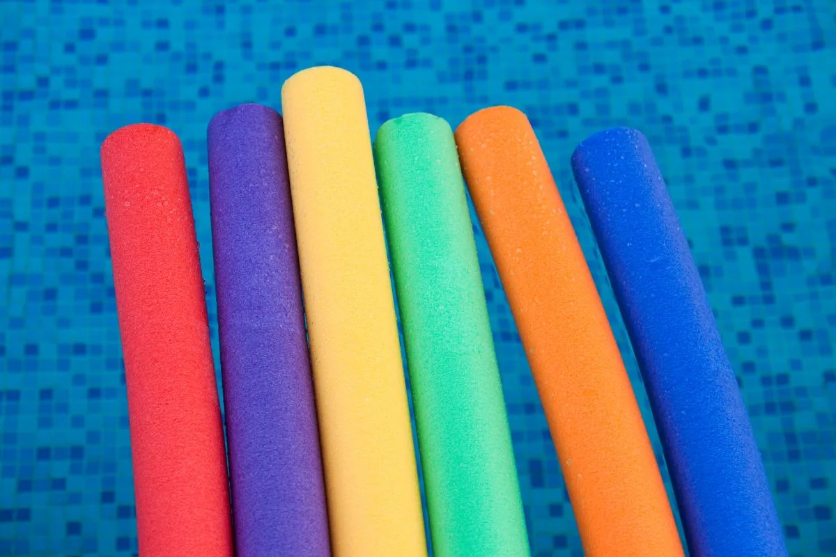 pool noodle ring toss