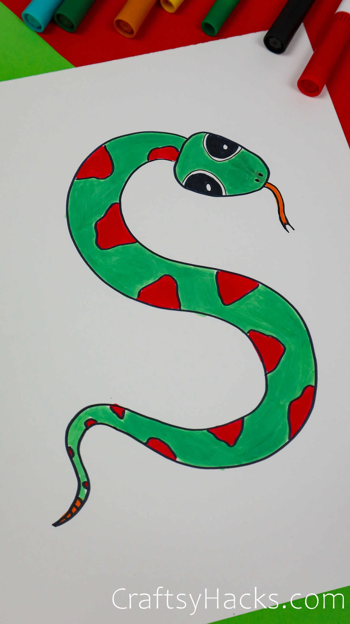 snake doodle
